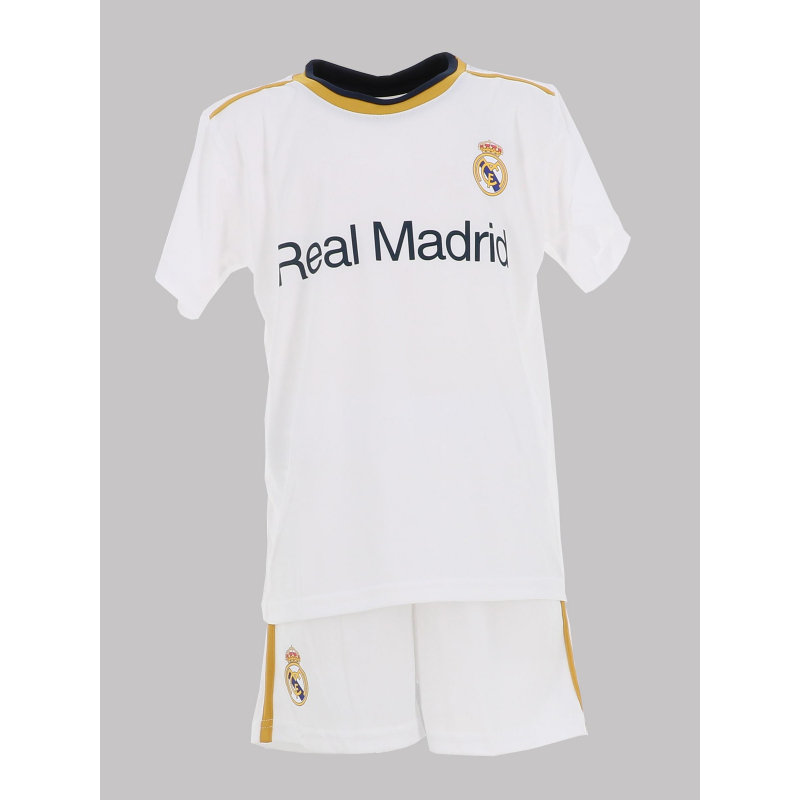 Maillot de football real madrid attack blanc enfant - Holiprom