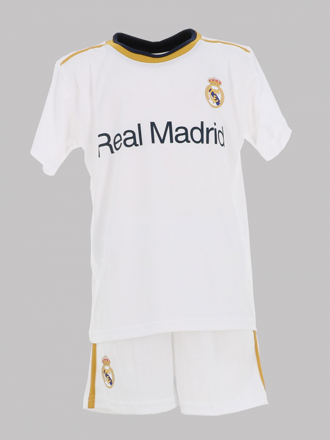 Maillot de football real madrid attack blanc enfant - Holiprom