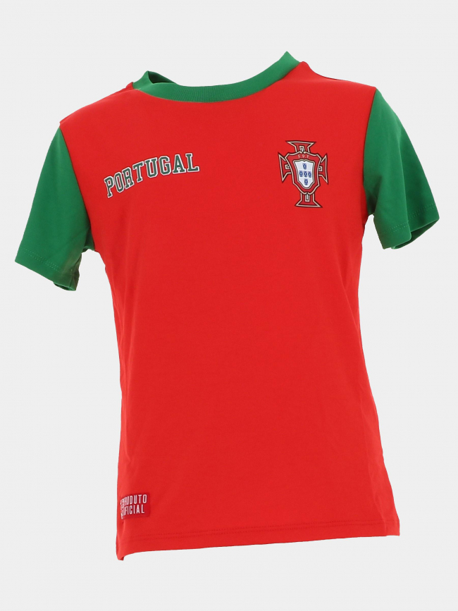 Ensemble de football portugal rouge vert enfant - Holiprom