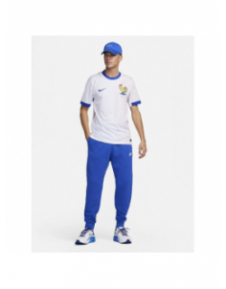 Maillot de football FFF extérieur rayé blanc homme - Nike