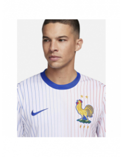 Maillot de football FFF extérieur rayé blanc homme - Nike