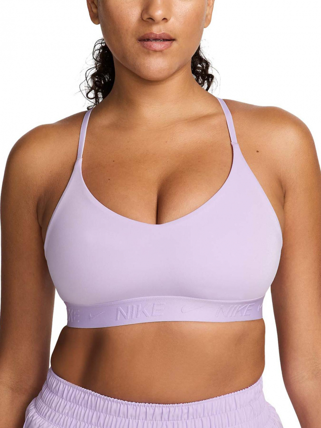 Brassière de sport indy violet femme - Nike