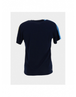 T-shirt logo ultra dry jaune bleu marine homme - Lacoste