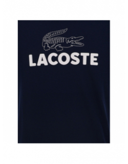 T-shirt logo ultra dry jaune bleu marine homme - Lacoste