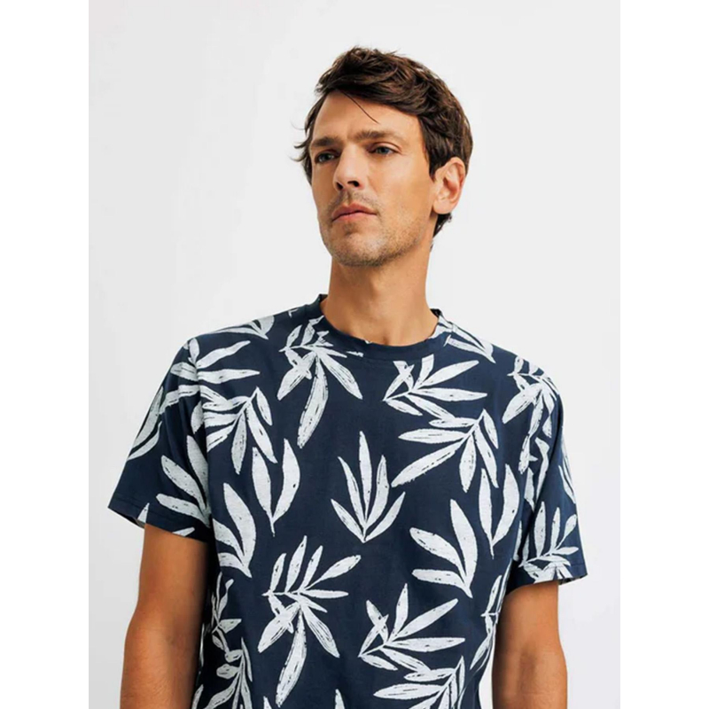 Tee shirt fashion homme fleuri