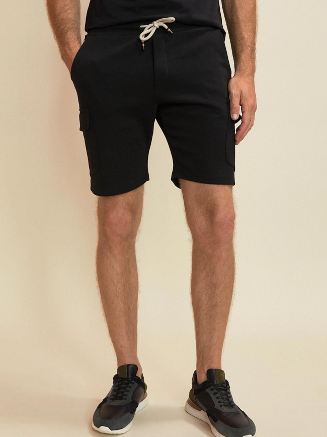 Short jogging classic cargo noir homme - Benson & Cherry