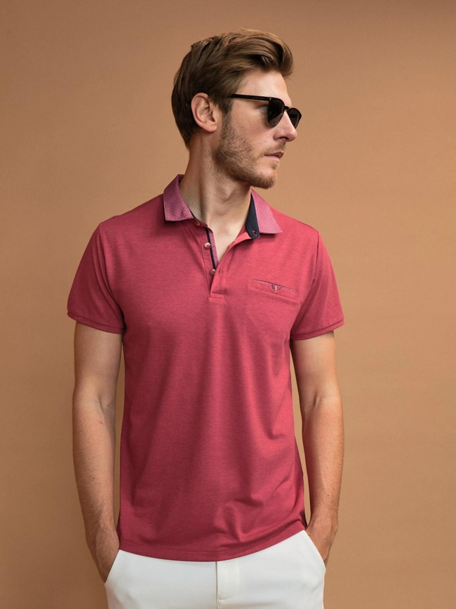 Polo classic golves bordeaux homme - Benson & Cherry