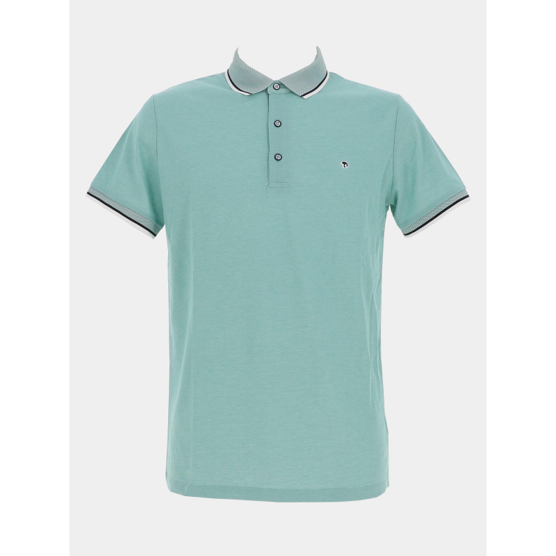 Polo manches courtes classic bleu homme - Benson & Cherry