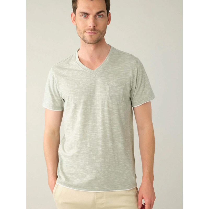 T-shirt manches courtes unlock vert d'eau homme - Deeluxe