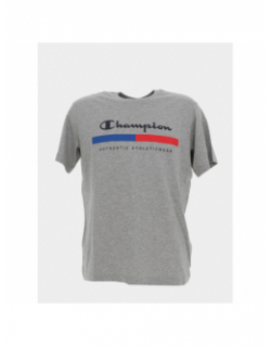 T-shirt crewneck logo gris homme - Champion