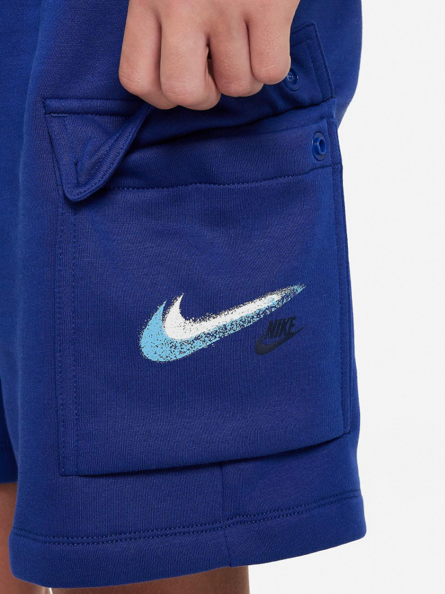 Short cargo nsw fleece bleu enfant - Nike