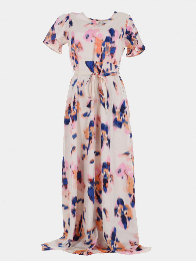 Robe col v gavi multicolore femme - Vero Moda