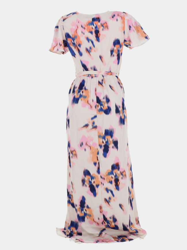 Robe col v gavi multicolore femme - Vero Moda