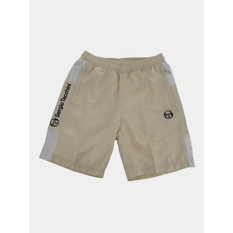 Short de sport vebita crème homme - Sergio Tacchini