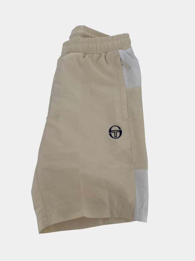 Short de sport vebita crème homme - Sergio Tacchini