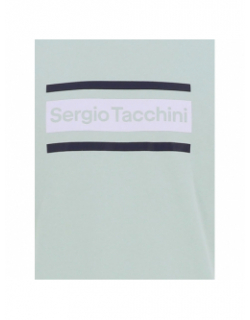 T-shirt lared vert d'eau homme - Sergio Tacchini