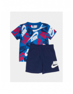 Ensemble t-shirt short nsw futura bleu enfant - Nike