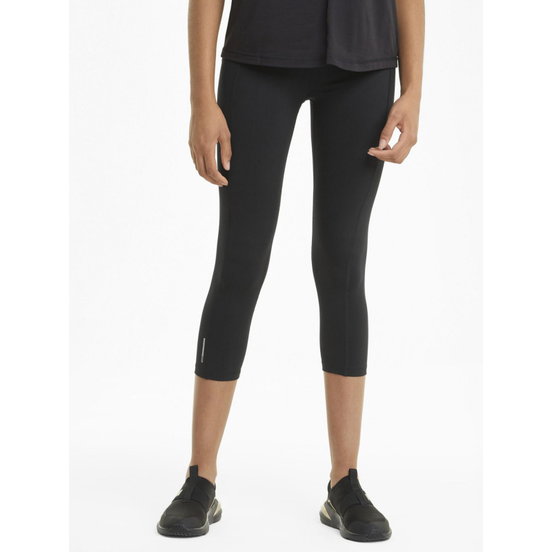 Legging de sport taille haute 3/4 noir femme - Puma