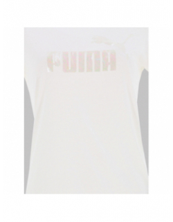 T-shirt graf color shift blanc fille - Puma