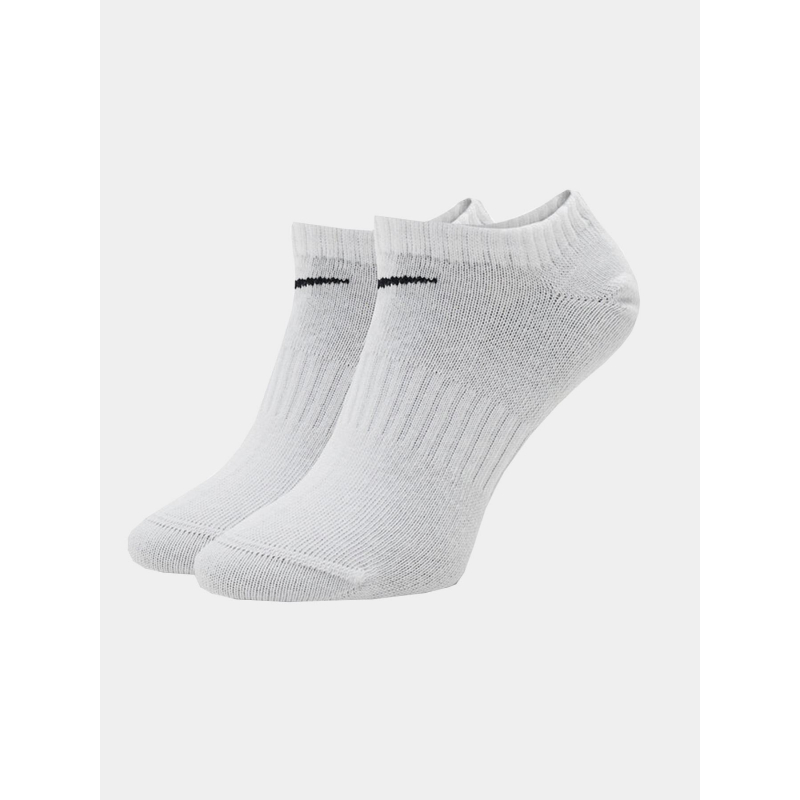 Pack 3 paires de chaussettes basses gris noir blanc - Nike