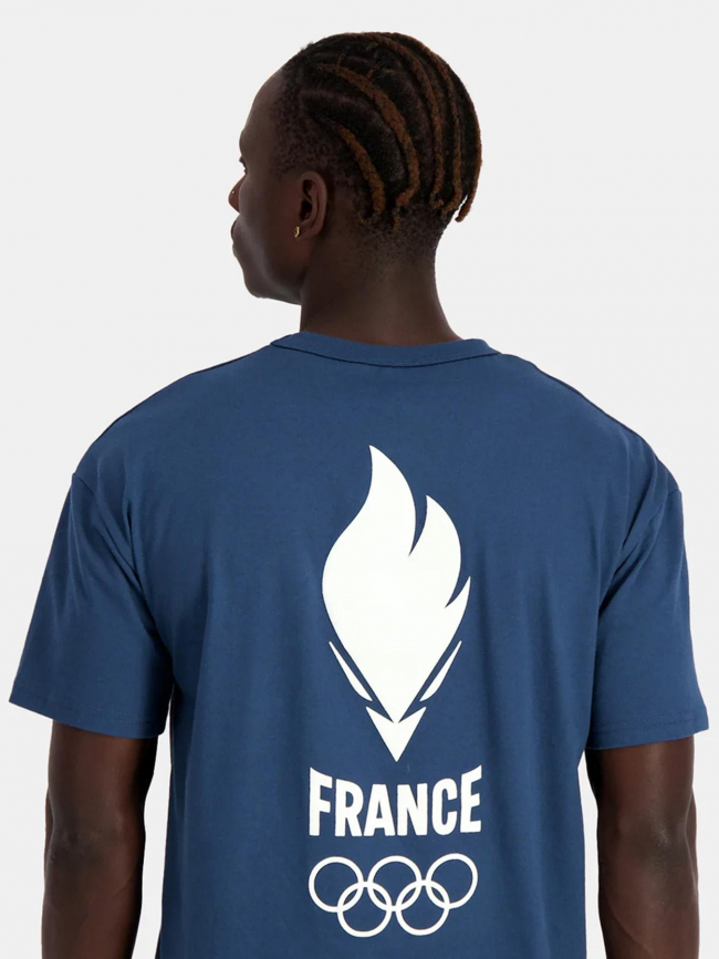 T-shirt efro Paris 2024 bleu homme - Le Coq Sportif