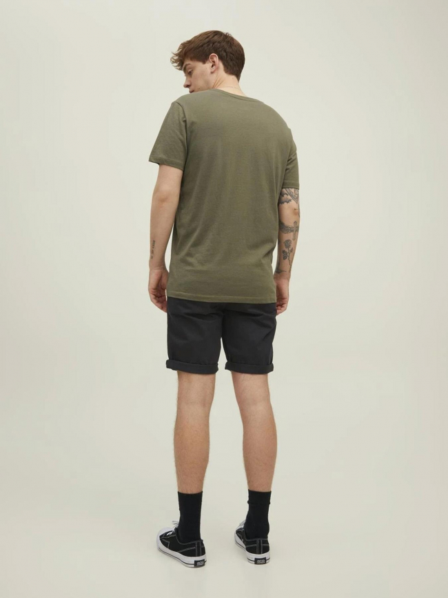 Short chino bowie noir homme - Jack & Jones