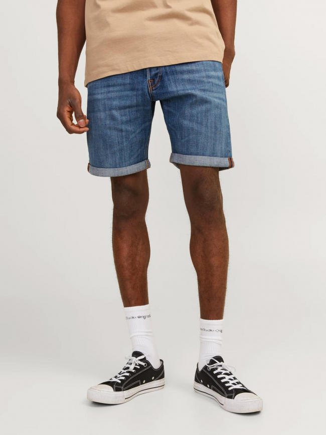 Short en jean ichris wood ge 415 bleu homme - Jack & Jones