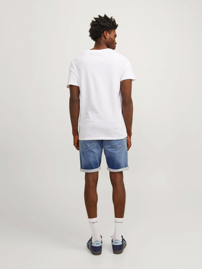 Short en jean rick icon ge 633 bleu homme - Jack & Jones