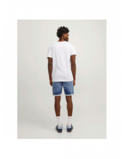 Short en jean rick icon ge 633 bleu homme - Jack & Jones