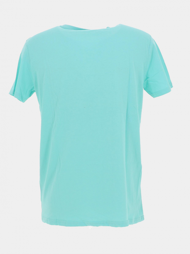 T-shirt manches courtes imprimé bleu homme - RMS 26