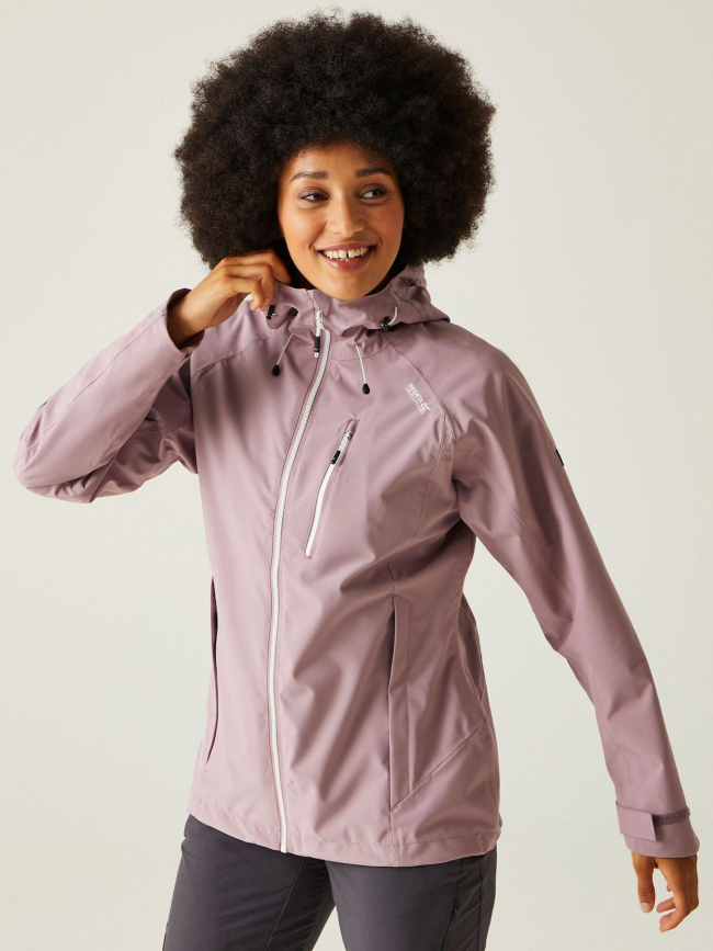 Veste imperméable de randonnée birchdale violet femme - Regatta