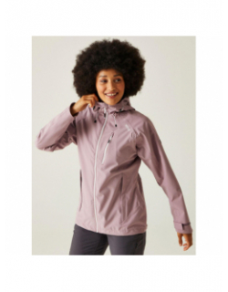 Veste imperméable de randonnée birchdale violet femme - Regatta