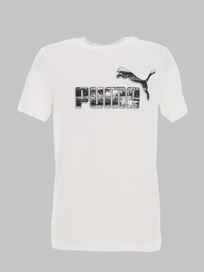 T-shirt graf logo blanc homme - Puma