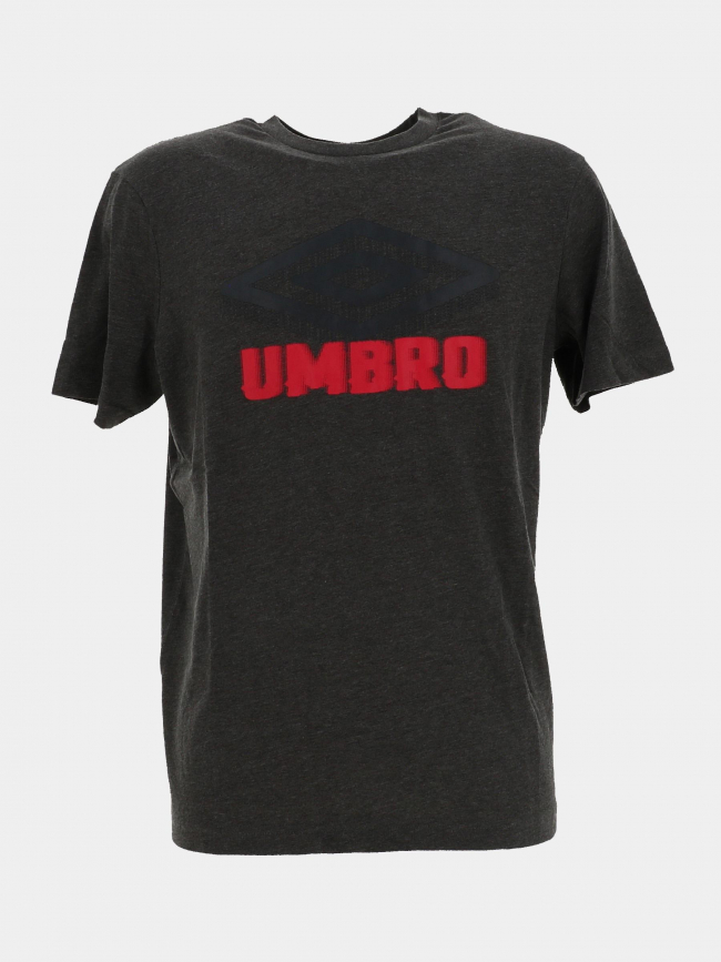 T-shirt randy blur logo gris homme - Umbro