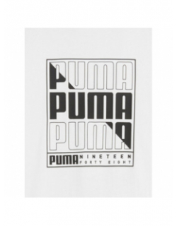 T-shirt graf cat blanc enfant - Puma