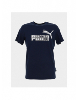 T-shirt graf no1 logo bleu marine homme - Puma