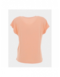 T-shirt de sport fedora loose orange femme - Only Play