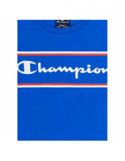 T-shirt crewneck bleu enfant - Champion