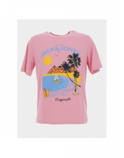 T-shirt jordayoff crew rose homme - Jack & Jones