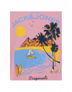 T-shirt jordayoff crew rose homme - Jack & Jones