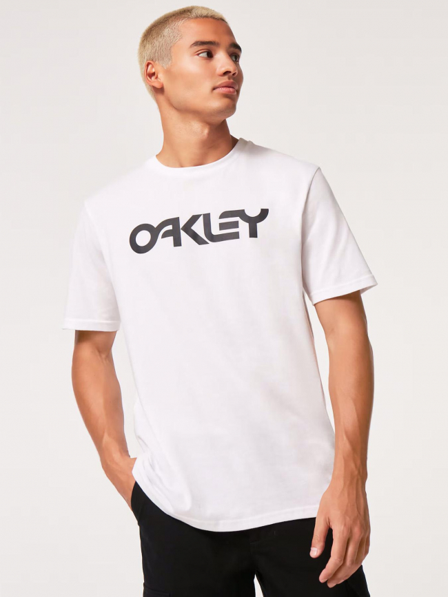 T-shirt mark 2.0 blanc homme - Oakley