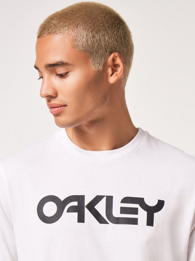 T-shirt mark 2.0 blanc homme - Oakley