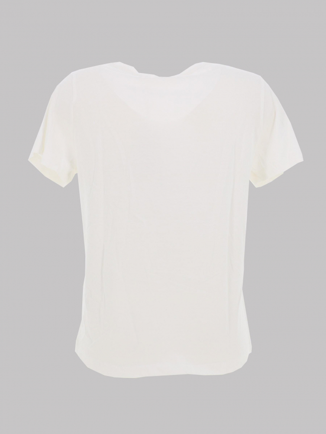 T-shirt leona rock love blanc femme - Deeluxe