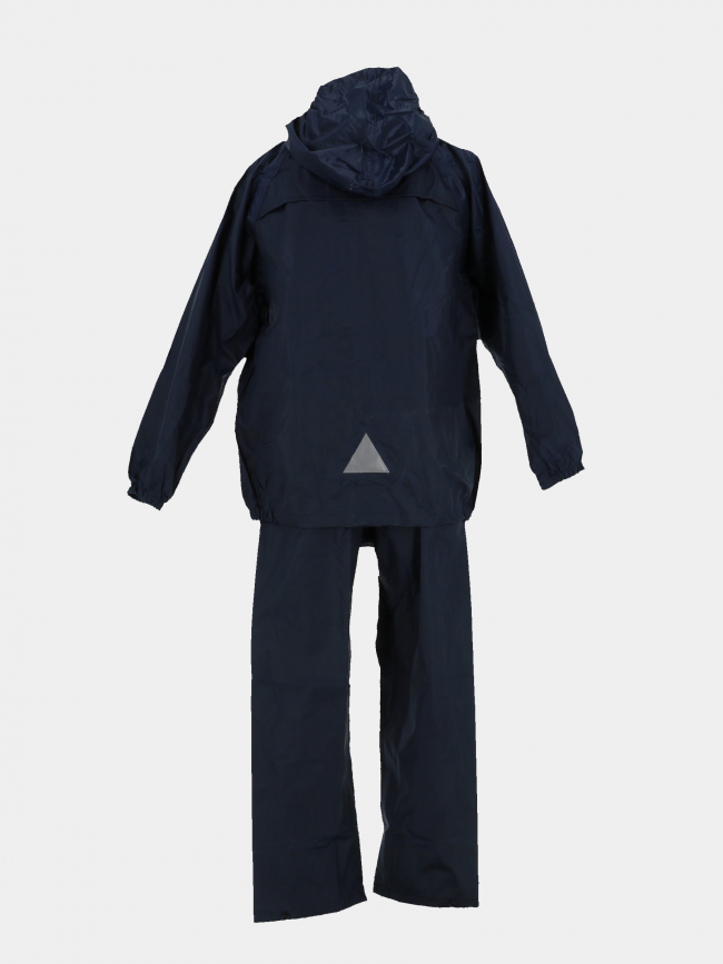 Tenue de pluie randovélo bleu marine enfant