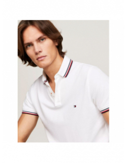 Polo core blanc homme - Tommy Hilfiger