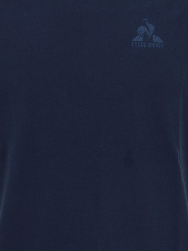 T-shirt uni light bleu marine homme - Le Coq Sportif