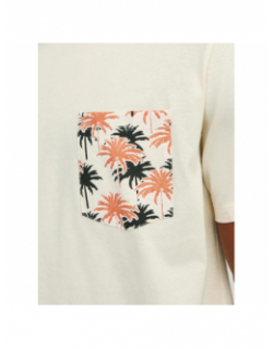 T-shirt à poche aruba beige homme - Jack & Jones