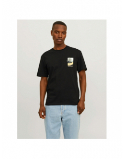 T-shirt aruba noir homme - Jack & Jones