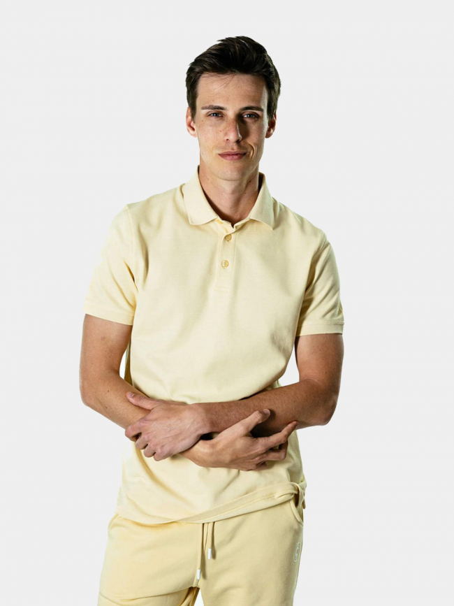Polo jaune homme - Chabrand