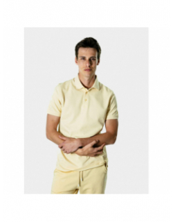 Polo jaune homme - Chabrand